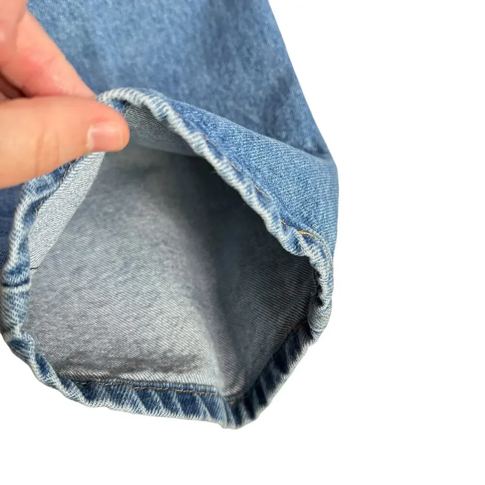 Carhartt B18 Traditional Fit Tapered Denim Jeans Stonewash Medium Blue 40x30